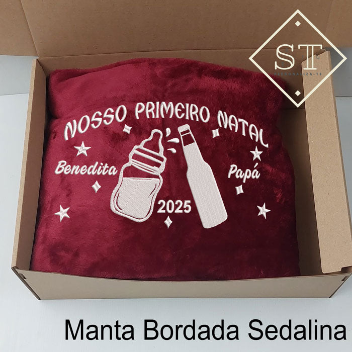 Manta Pai O Nosso Primeiro Natal